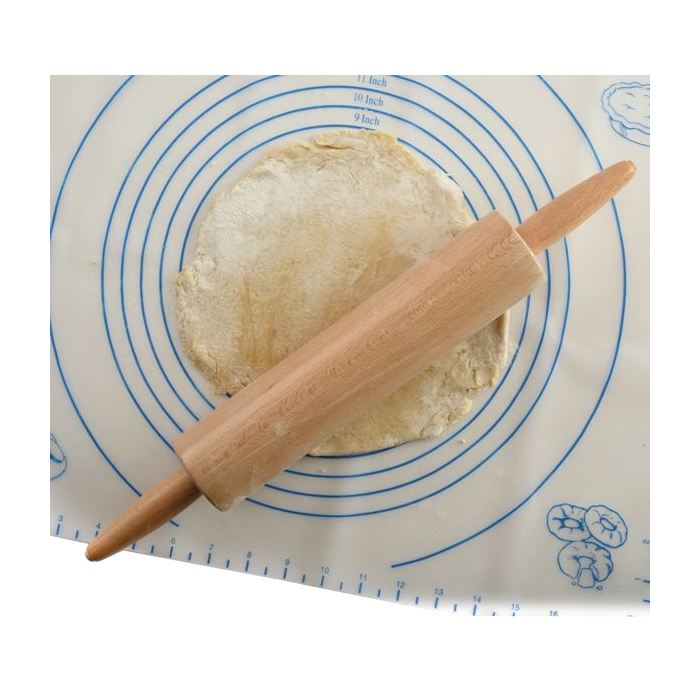 Norpro 3072 Rolling Pin, 2-1/2 in Dia, 16-1/2 in OAL, Beechwood - 2
