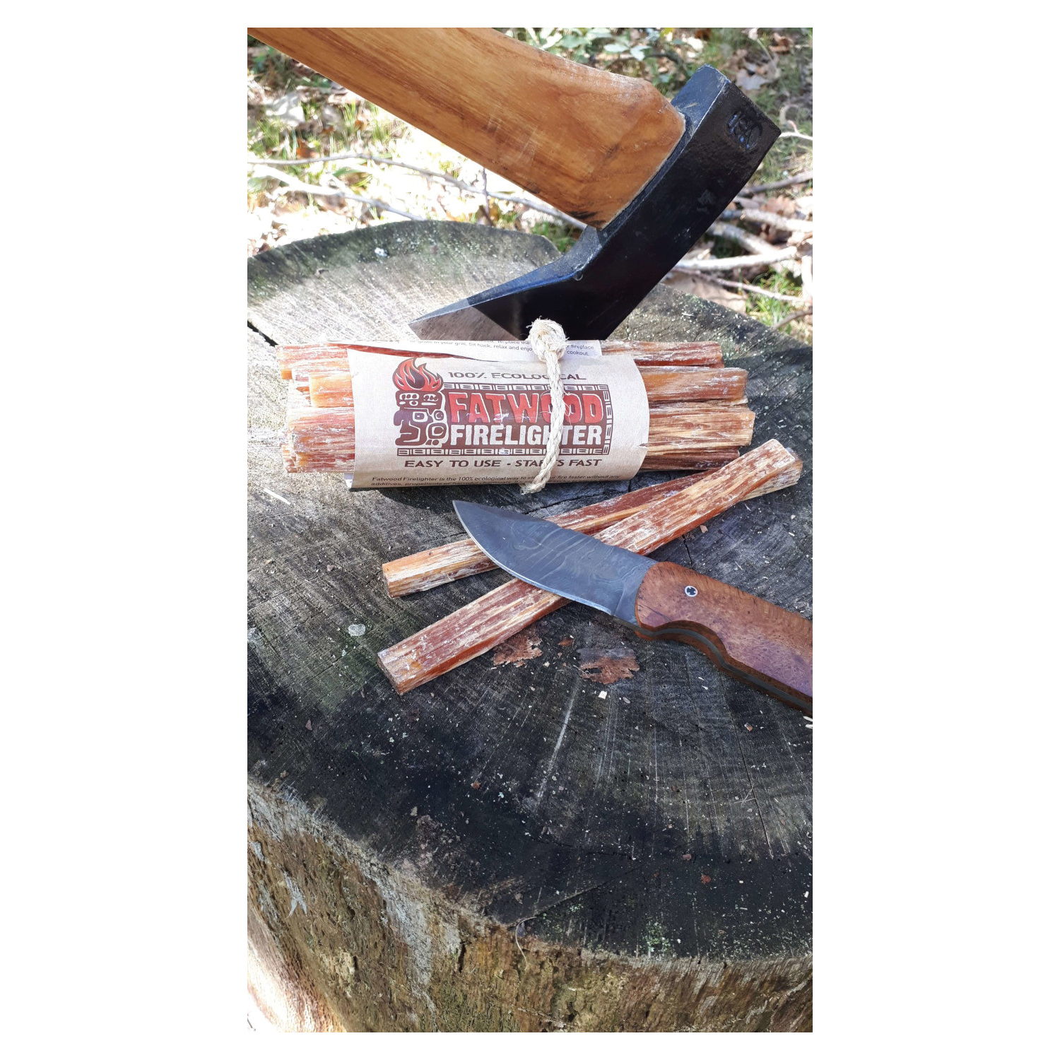 Fatwood 09987 Fire Starter, 5 lb Starter Weight - 5