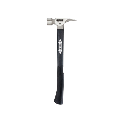 Stiletto TI16SC-F Hammer, 16 oz Head, Straight Claw, Smooth Face Head, Titanium Head - 2