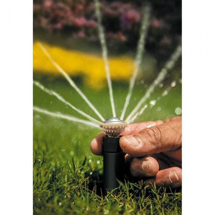 Rain Bird 22SAPROPR Mini Pop-Up Rotor Sprinkler, Full-Circle, 2.6 gpm, 1/2 in Connection, FNPT, 4 in H Pop-Up, Plastic - 3