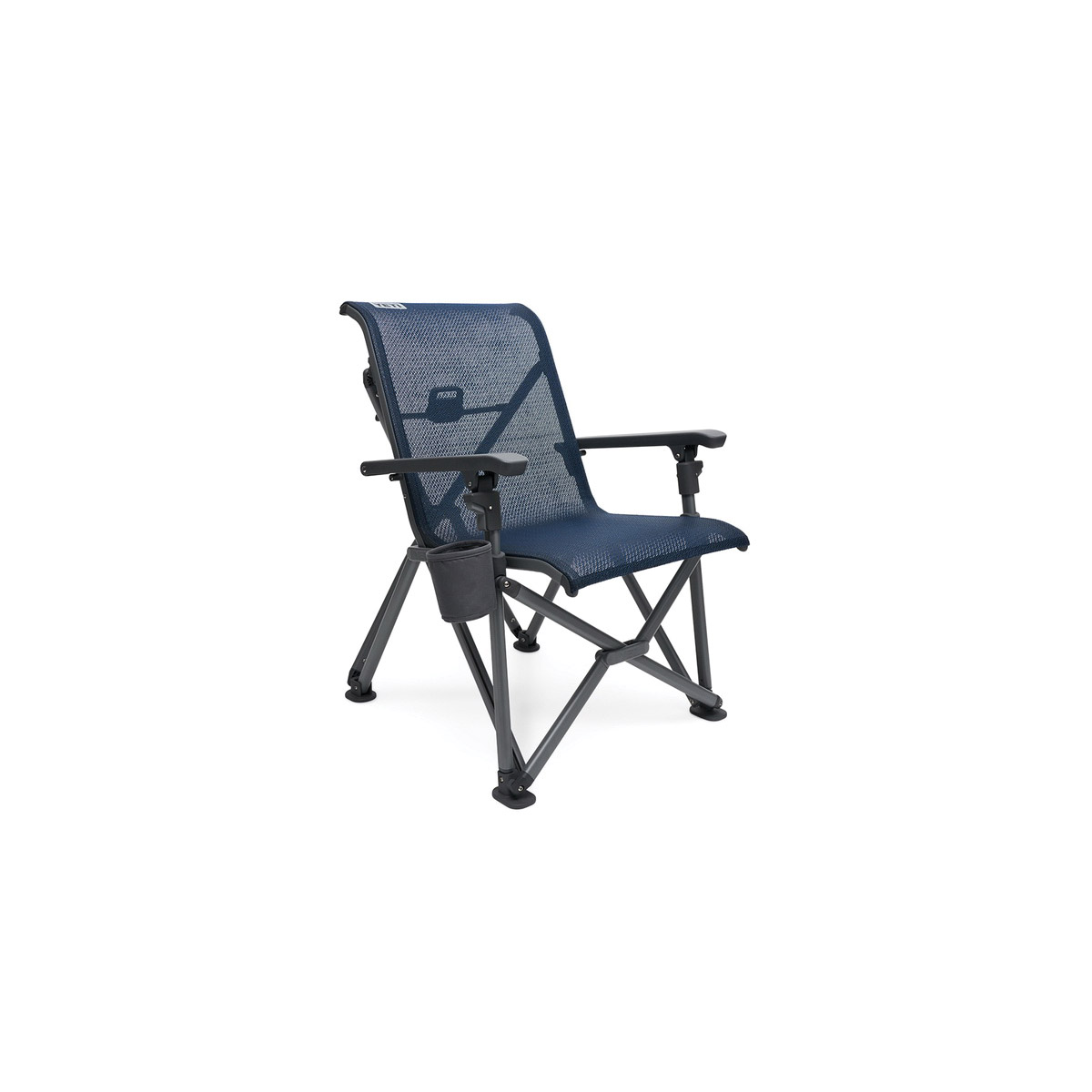 Yeti Trailhead Series 26010000042 Camp Chair, 25-1/8 in W, 29-7/8 in D, 36-1/4 in H, Aluminum Frame, Navy Blue Frame - 3