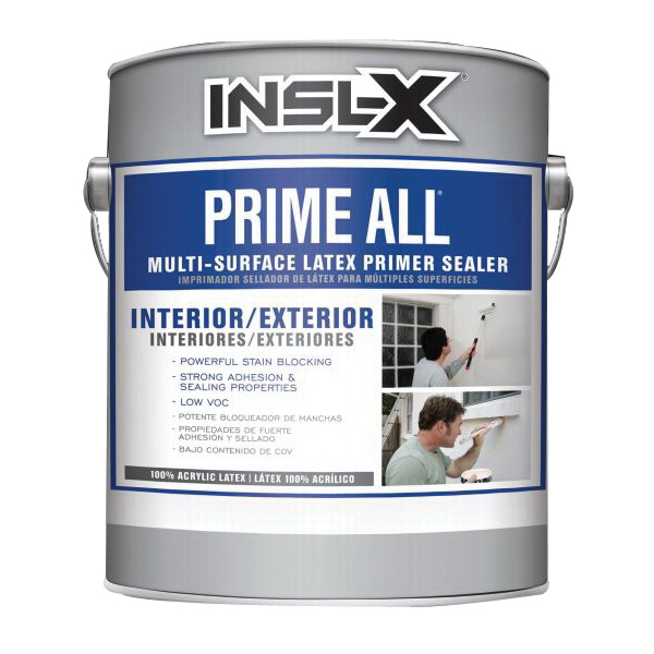 Insl-X AP-1000099-04 Multi-Surface Primer Sealer, Flat, White, 1 qt - 2
