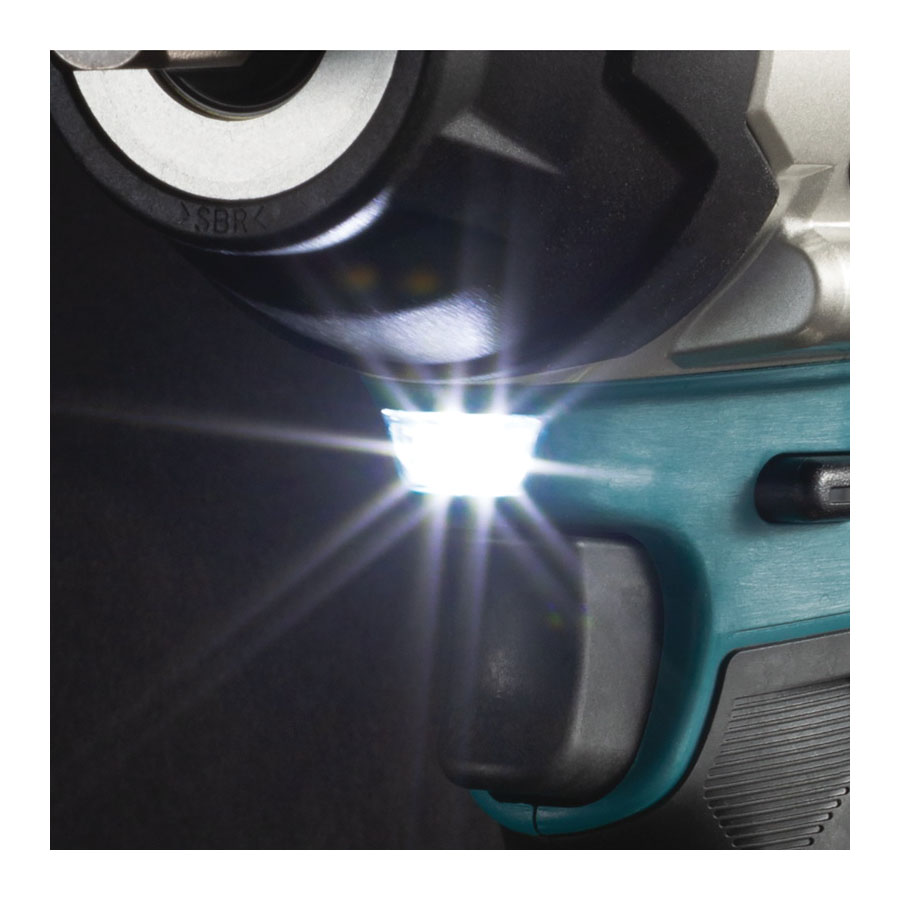 Makita XWT17Z Impact Wrench, Tool Only, 18 V, 1/2 in Drive, Square Drive, 0 to 2700 ipm, 0 to 2200 rpm Speed - 3