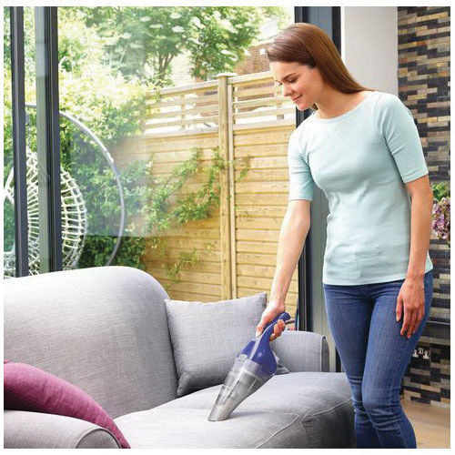 Black+Decker dustbuster HNVC115J22 Cordless Handheld Vacuum, 10.9 oz Vacuum, 3.6 V Battery, Lithium-Ion Battery, Cobalt - 5