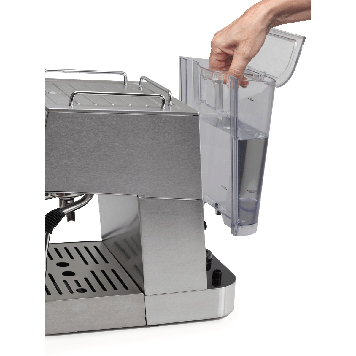 Capresso Cafe Select Series 126.05 Espresso/Cappuccino Machine, 1050 W, Stainless Steel - 4