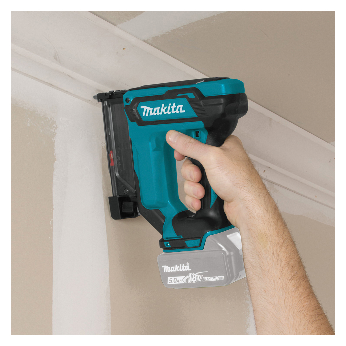 Makita XTP02Z Pin Nailer, Tool Only, 18 V, 5 Ah, 120 Magazine, 0 deg Collation, Strip Collation, 23 ga Nail - 3