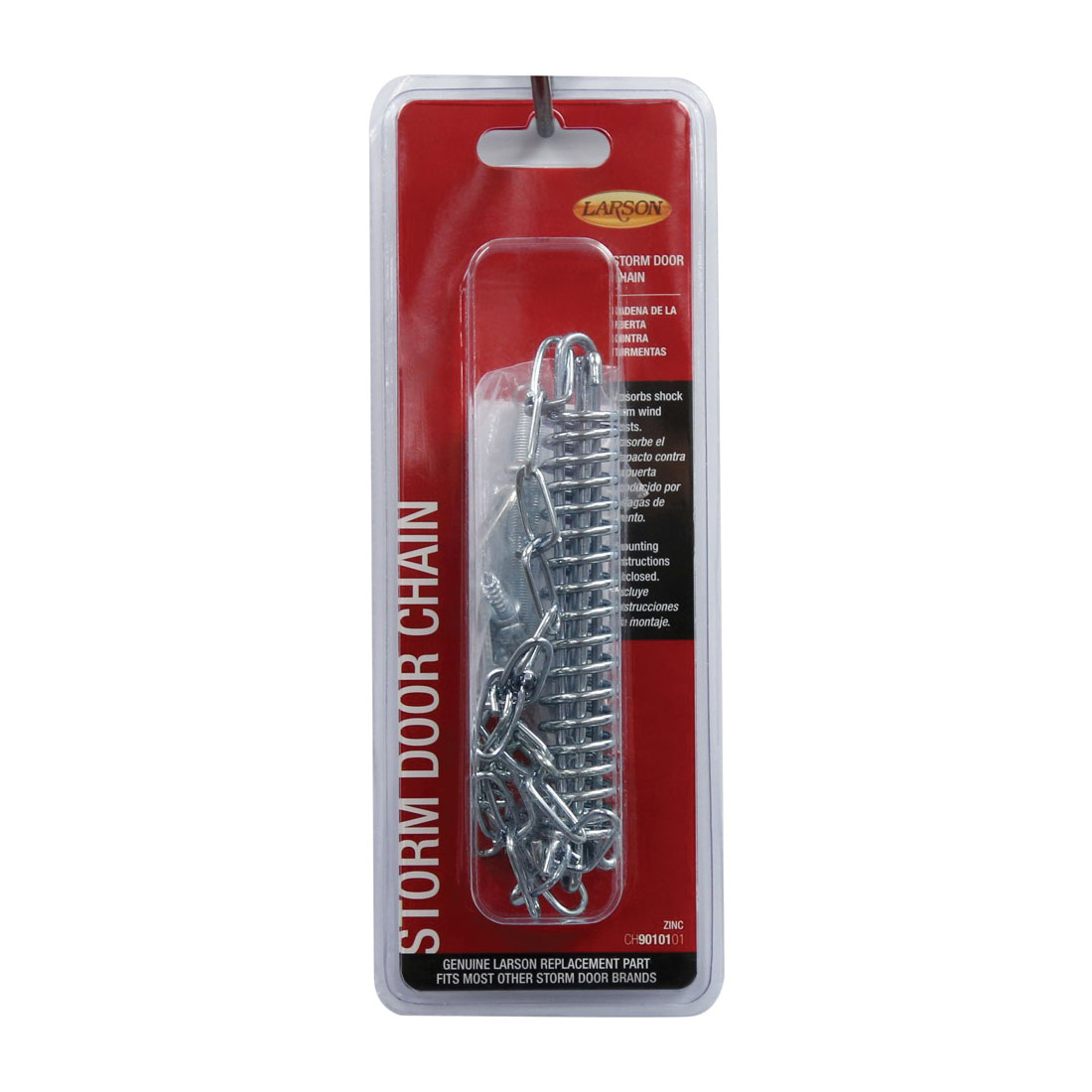 Larson CH9010101 Wind Chain Kit, 18 in L, Steel, Mill - 2