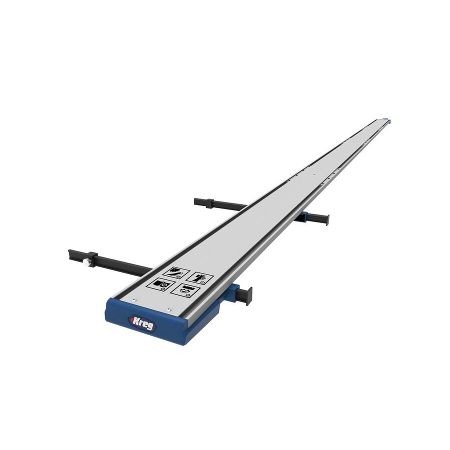 Kreg KMA4700 Series Straight Edge Guide, Specifications: XL, 8 ft Cutting Capacity, Aluminum - 2