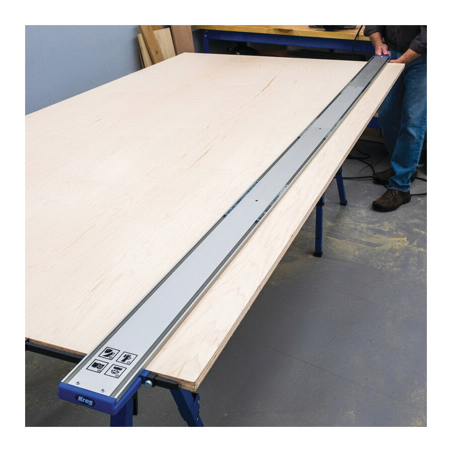 Kreg KMA4700 Series Straight Edge Guide, Specifications: XL, 8 ft Cutting Capacity, Aluminum - 3