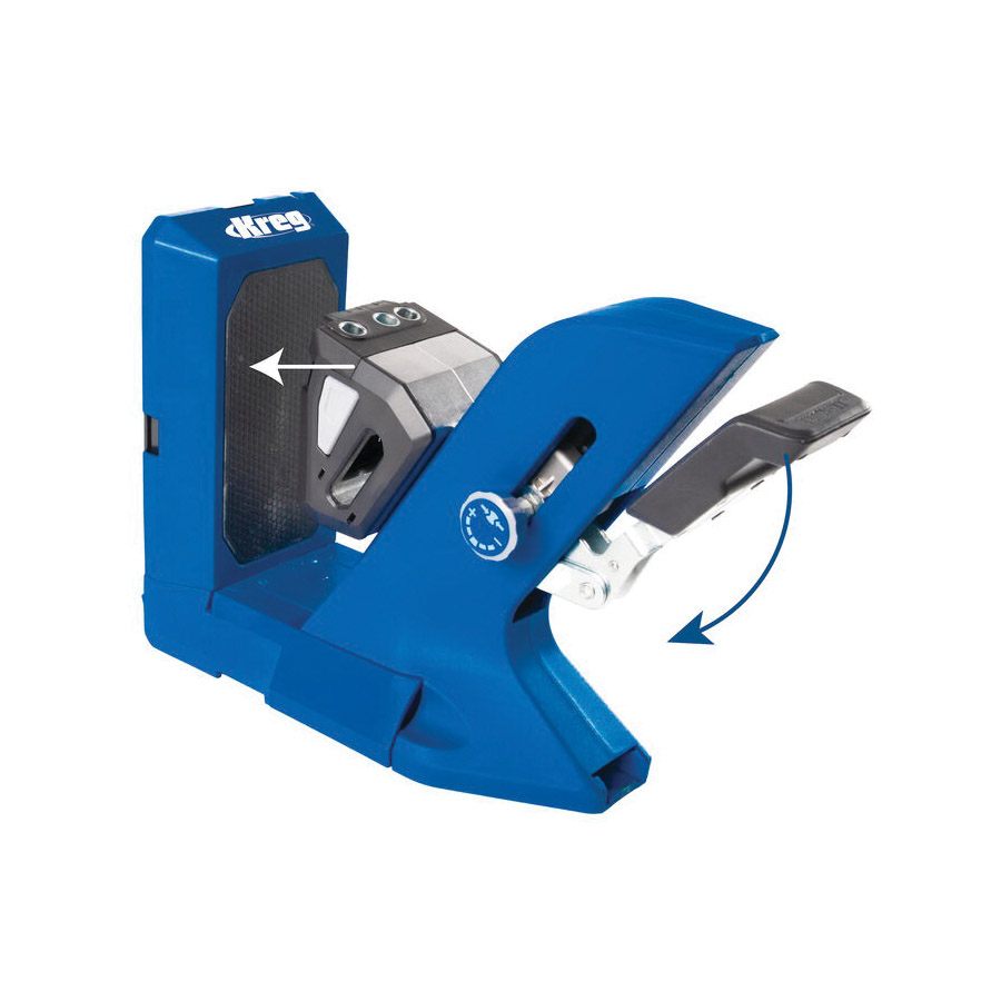 Kreg KPHJ720 Series Pocket Hole Jig, 1/2 to 1-1/2 in Clamping, Includes: Dust Collection Blade and Adapter - 3