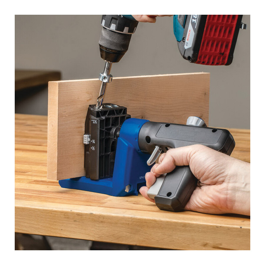 Kreg KPHJ520PRO Series Pocket Hole Jig, 1/2 to 1-1/2 in Clamping, Includes: Kreg Classic 2 in Face Clamp - 3