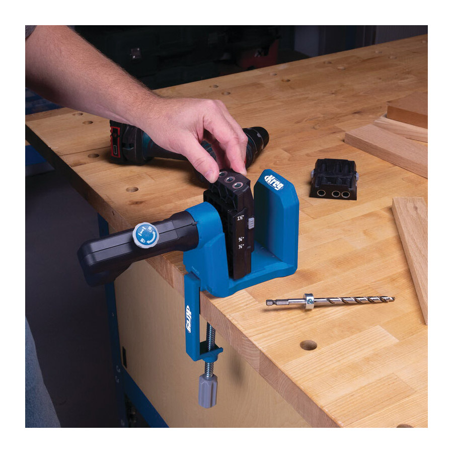 Kreg Micro-Pocket KPHA530 Series Drill Guide Kit, Includes: 500 Series Pocket-Hole Jigs - 2