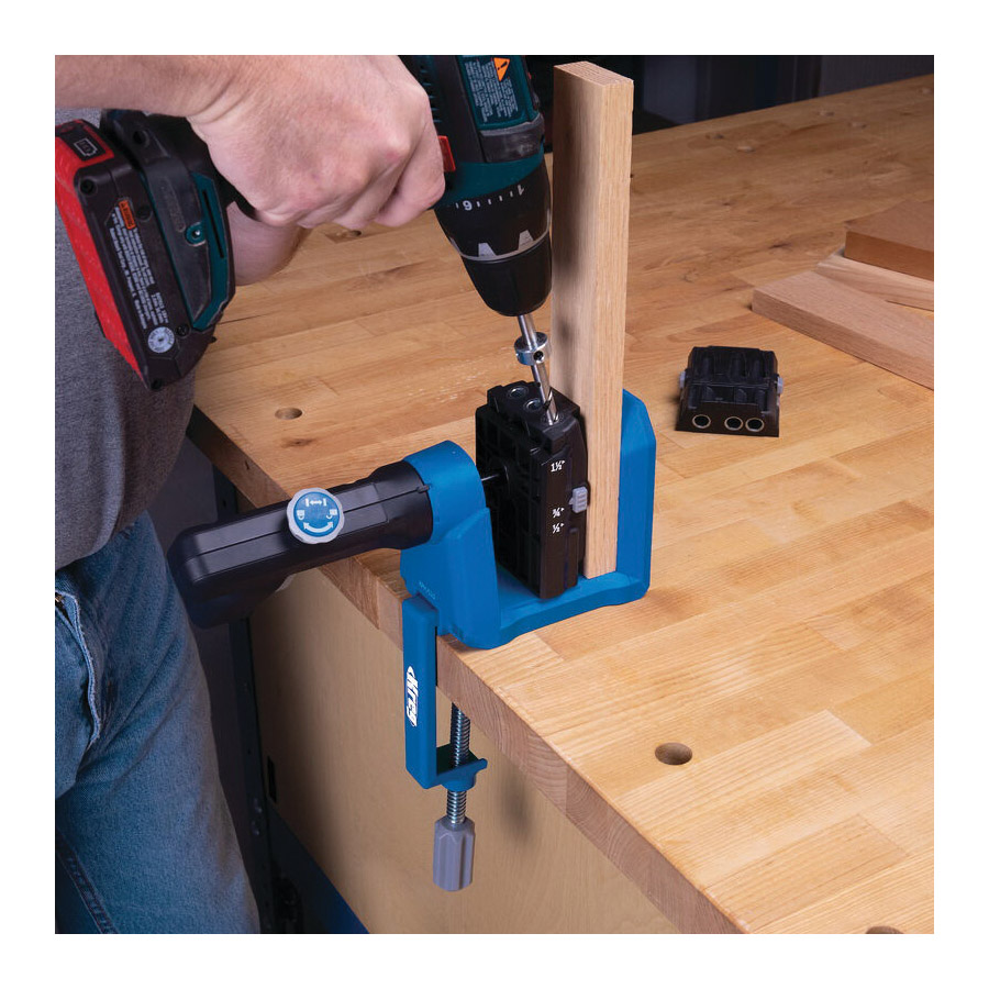 Kreg Micro-Pocket KPHA530 Series Drill Guide Kit, Includes: 500 Series Pocket-Hole Jigs - 3