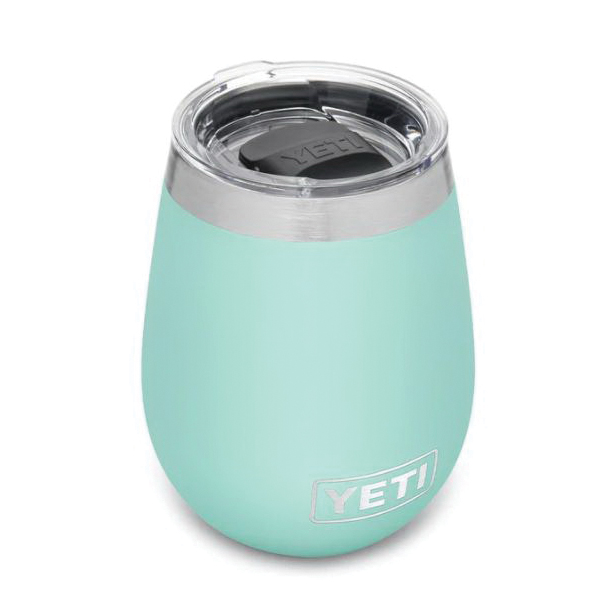YETI Rambler 10 oz. Seafoam BPA Free Wine Tumbler with MagSlider Lid - 1
