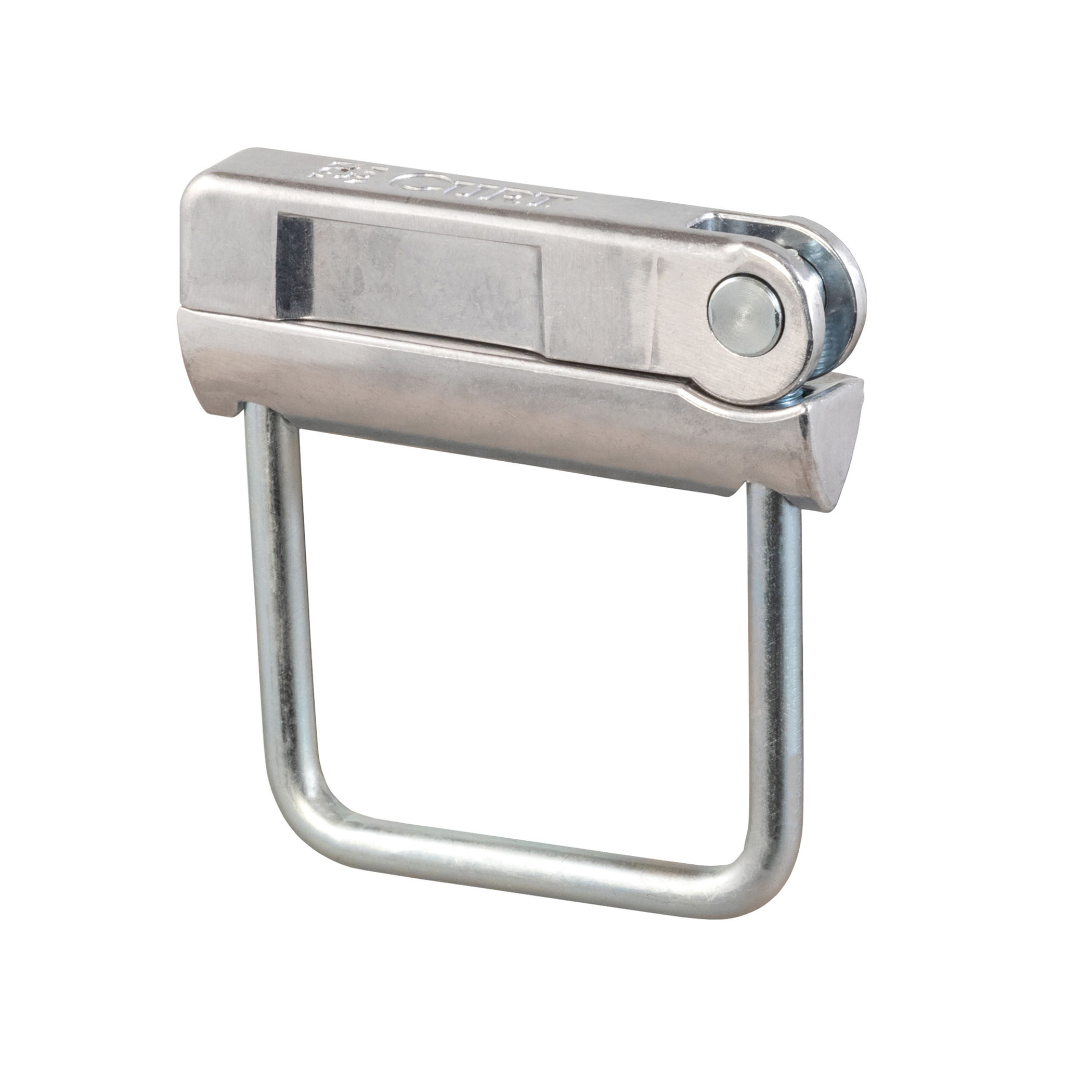 Curt 22325 Hitch Clamp, Anti-Rattle, Aluminum/Stainless Steel, Zinc-Plated, Clear - 3