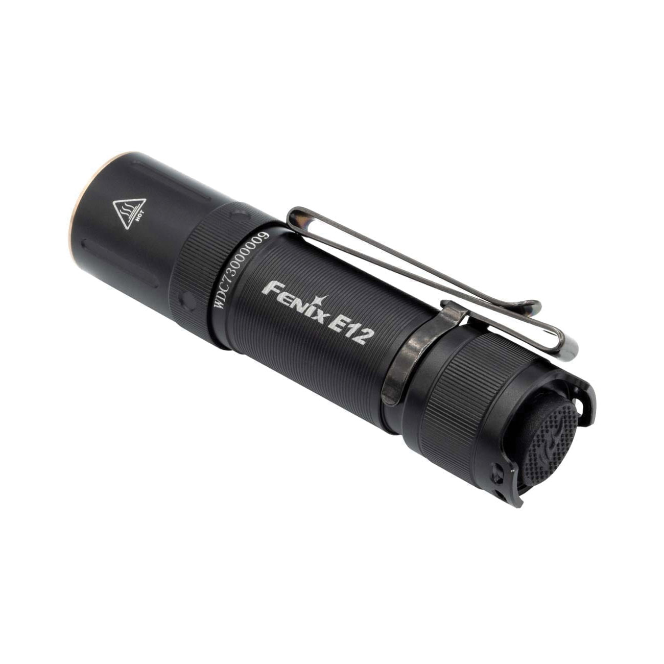 Fenix E12V2BK Flashlight, AA Battery, Alkaline, Ni-MH Battery, LED Lamp, 160 Lumens, Balanced Beam, 223 ft Beam Distance - 2