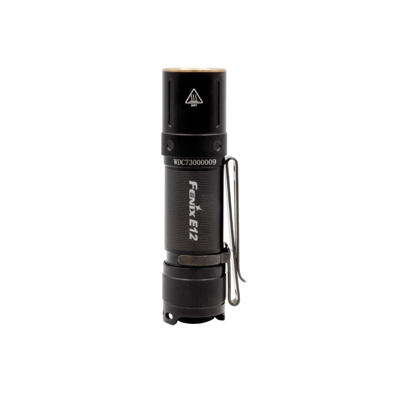 Fenix E12V2BK Flashlight, AA Battery, Alkaline, Ni-MH Battery, LED Lamp, 160 Lumens, Balanced Beam, 223 ft Beam Distance - 3