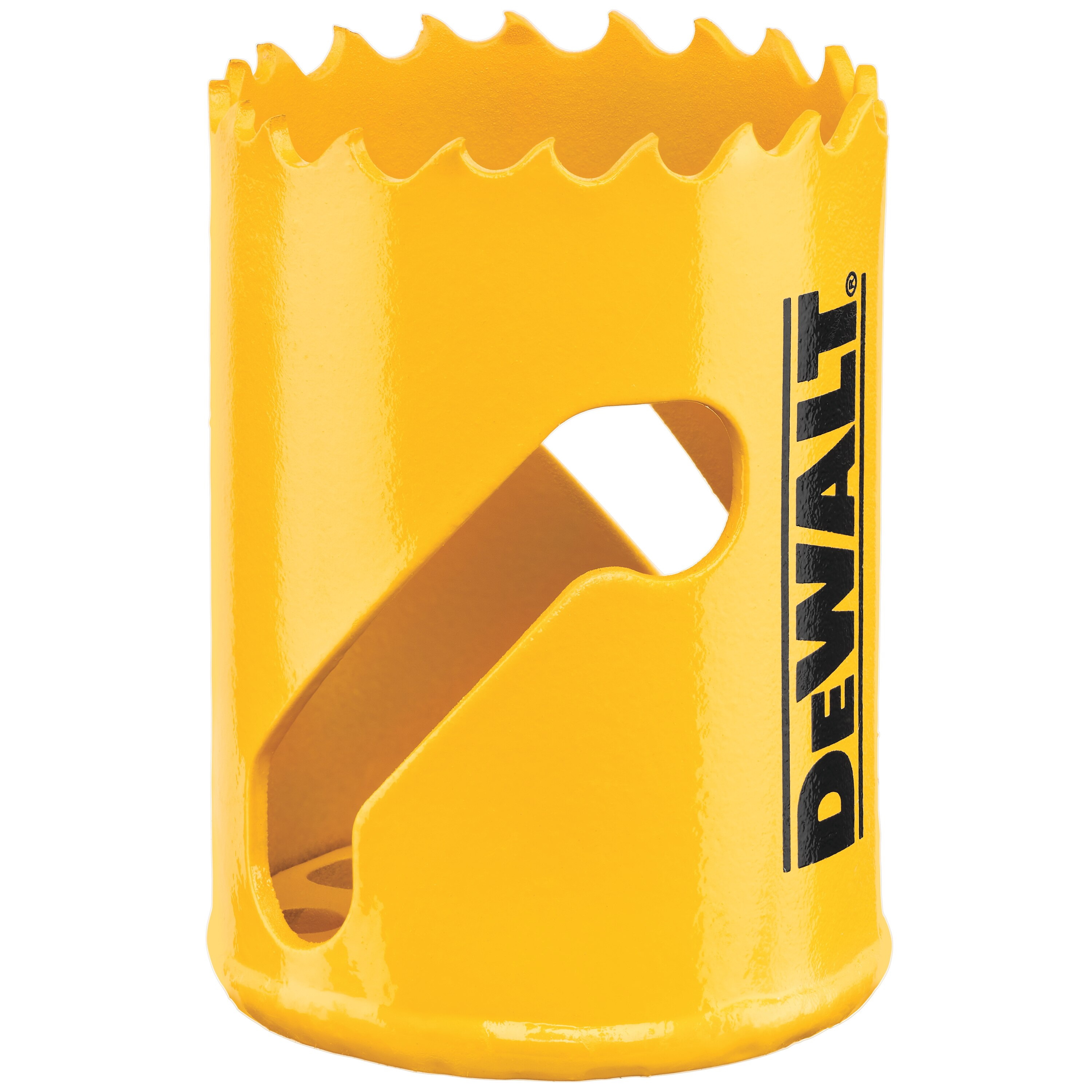 DEWALT DAH180026 Hole Saw, 1-5/8 in Dia, 1-3/4 in D Cutting, 5/8-18 Arbor, 4/5 TPI, HSS Cutting Edge - 4