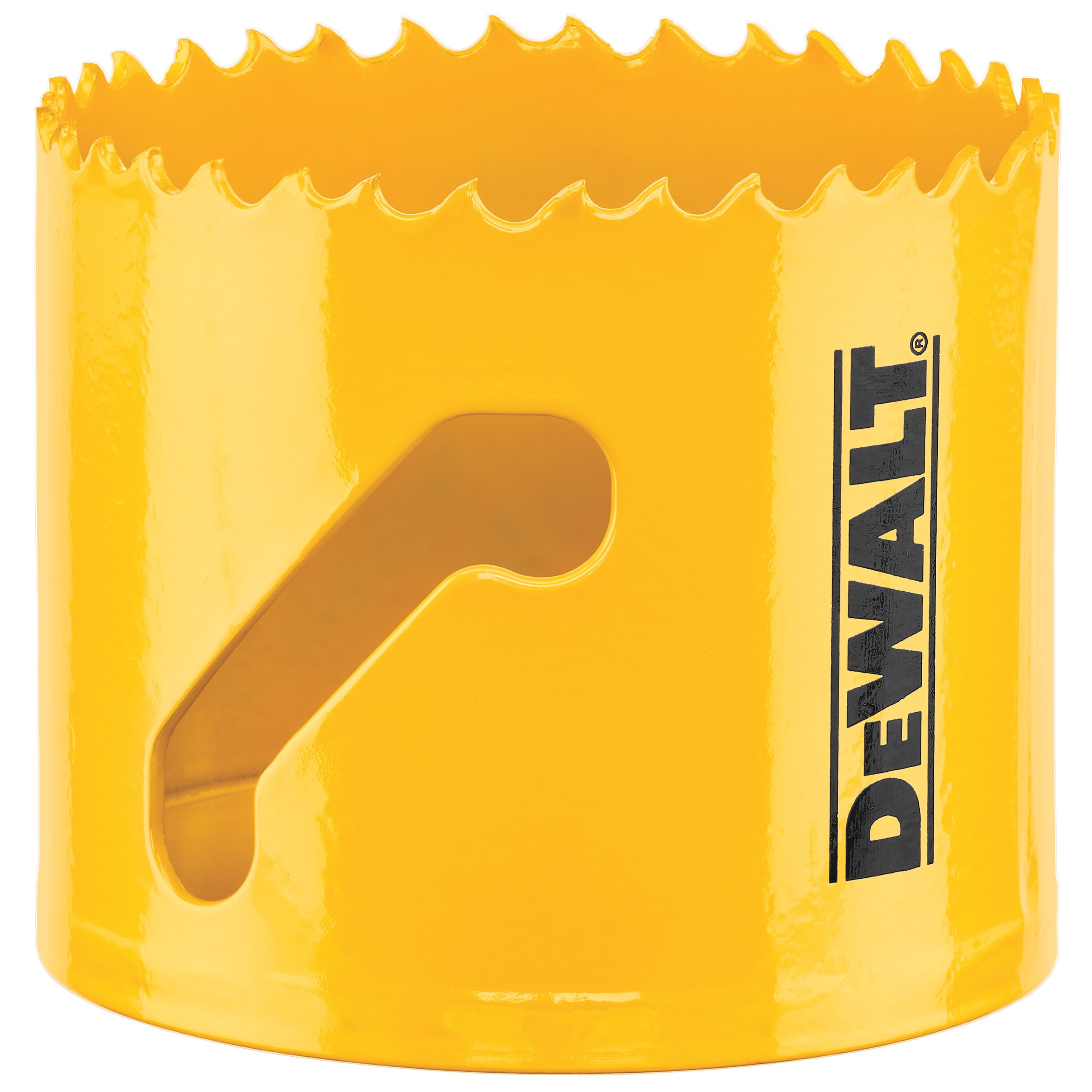 DEWALT DAH180038 Hole Saw, 2-3/8 in Dia, 1-3/4 in D Cutting, 5/8-18 Arbor, 4/5 TPI, HSS Cutting Edge - 4