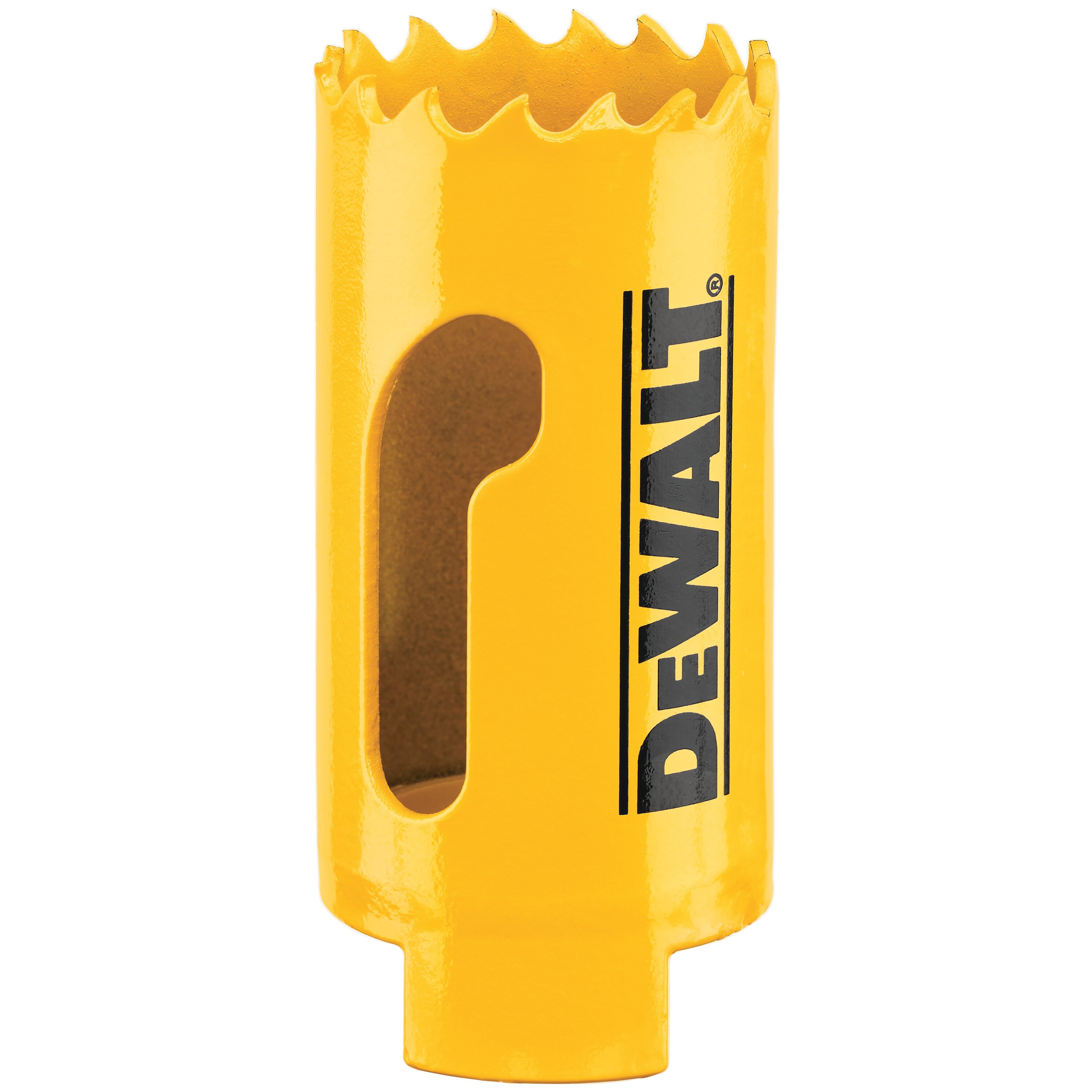 DEWALT DAH180016 Hole Saw, 1 in Dia, 1-3/4 in D Cutting, 1/2-20 Arbor, 4/5 TPI, HSS Cutting Edge - 4