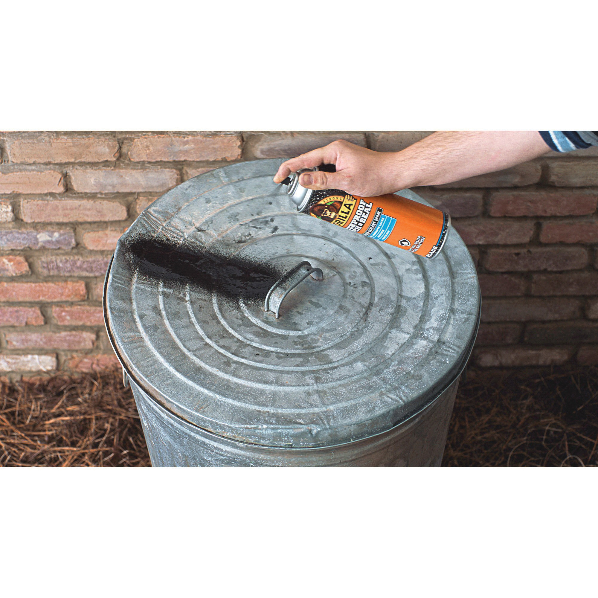 Gorilla 104052 Rubberized Spray Coating, Black, 16 oz Can - 5