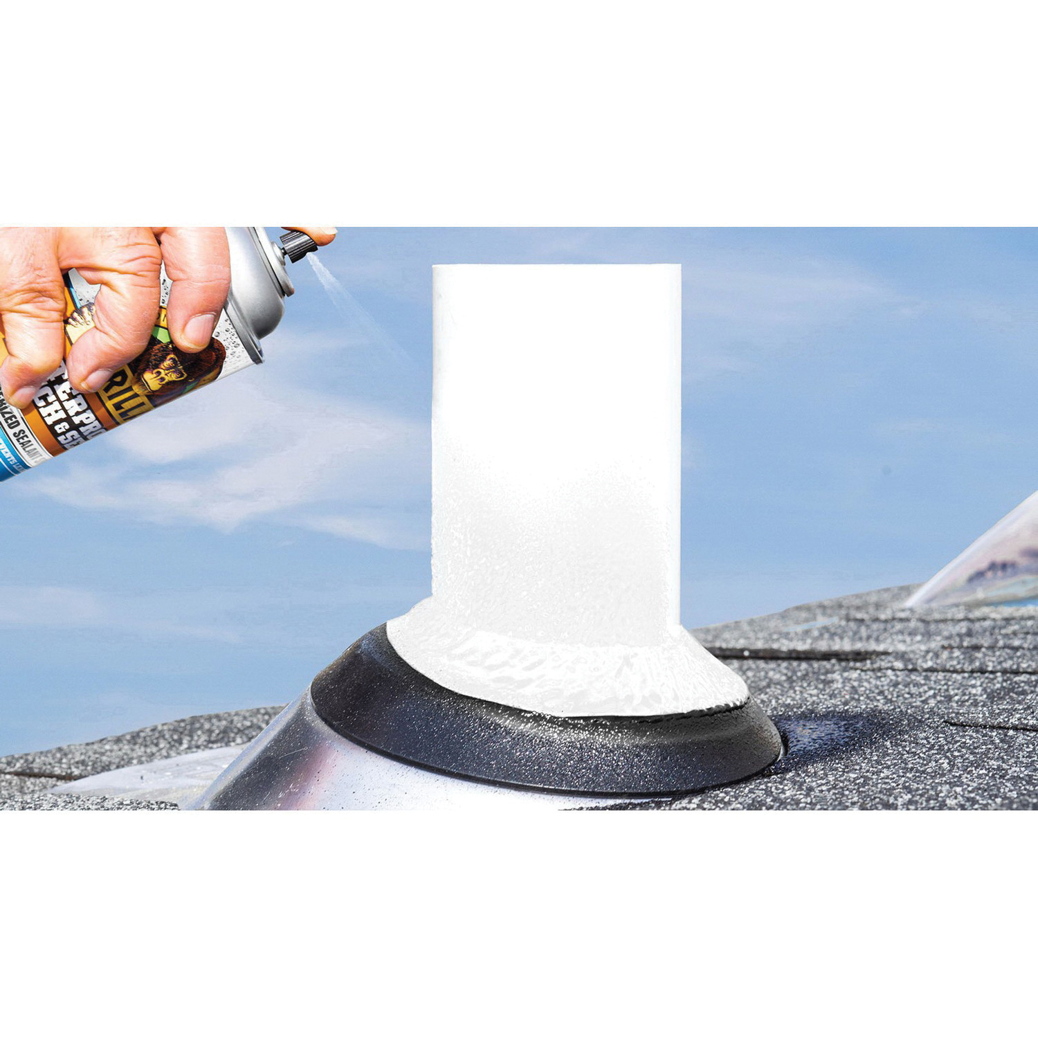 Gorilla 104054 Rubberized Spray Coating, White, 14 oz Can - 3