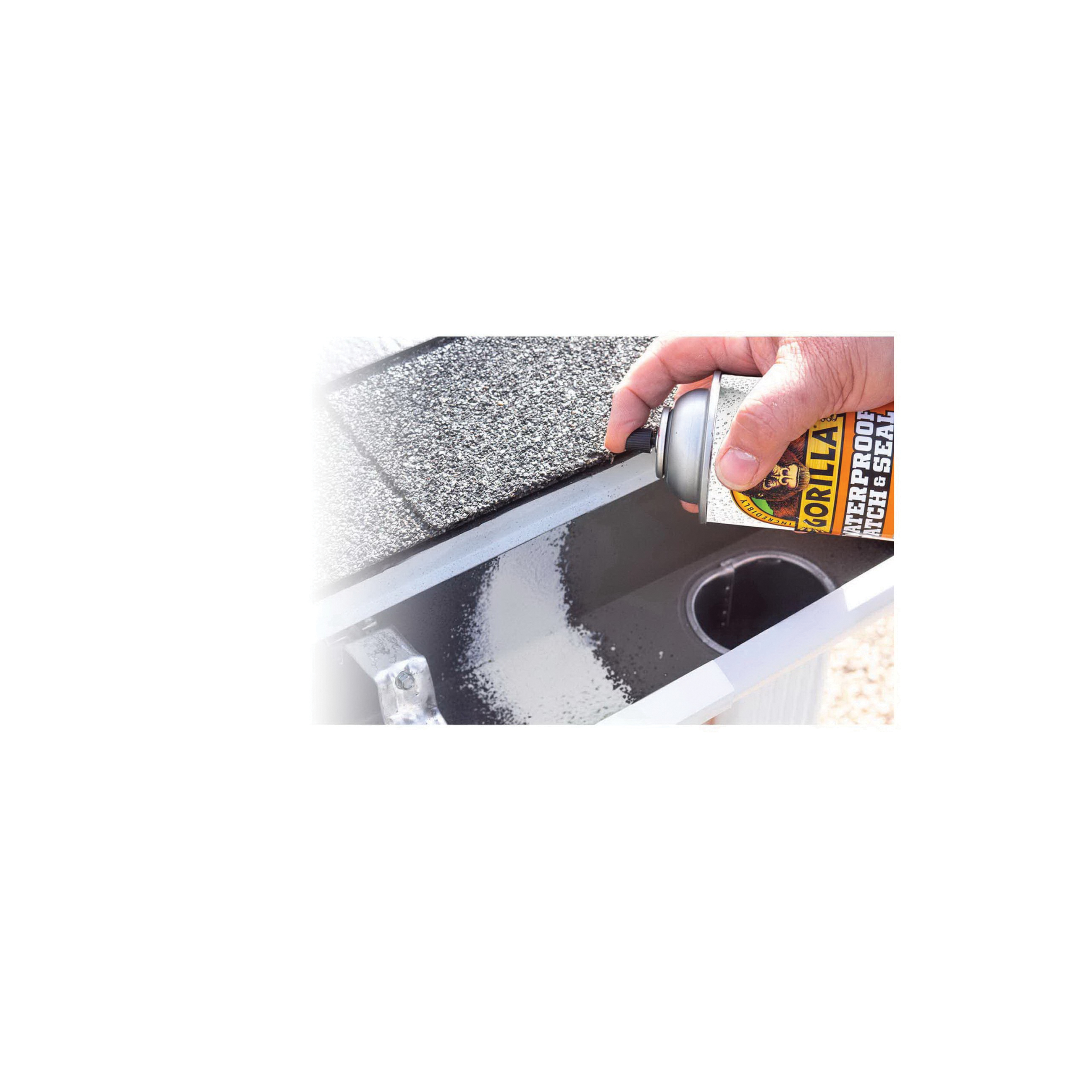 Gorilla 104054 Rubberized Spray Coating, White, 14 oz Can - 5