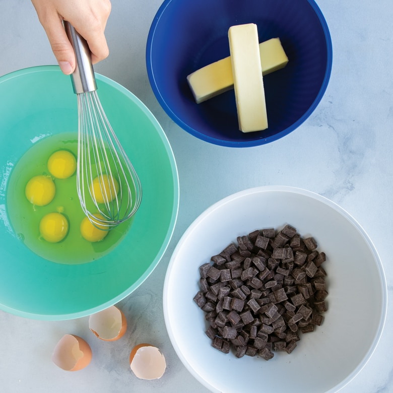 Nordic Ware 69503 Prep and Serve Mixing Bowl Set, Plastic, Assorted - 2