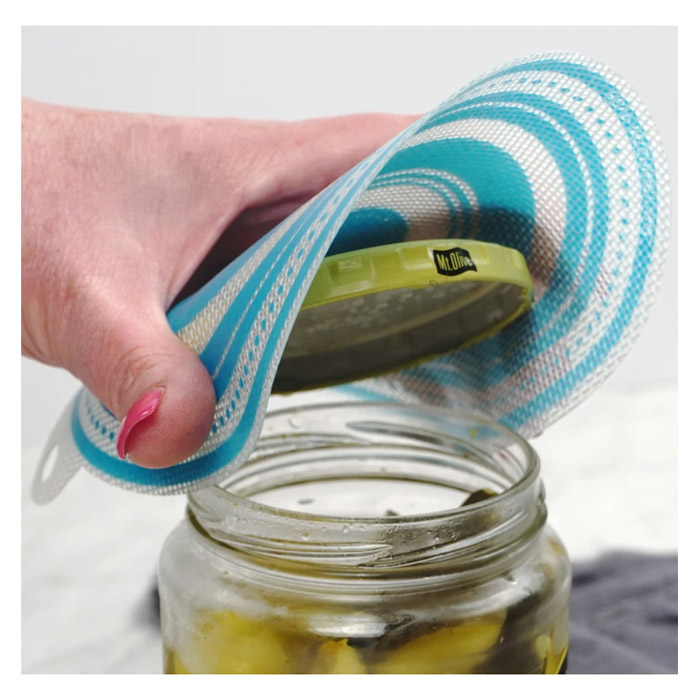 Endurance SJO-TQ Jar Opener, Silicone, Turquoise - 3