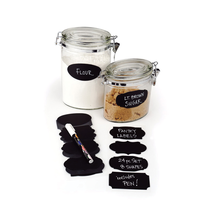Endurance RE-PL Reusable Pantry Label, 3-1/2 in L, 2 in W - 4
