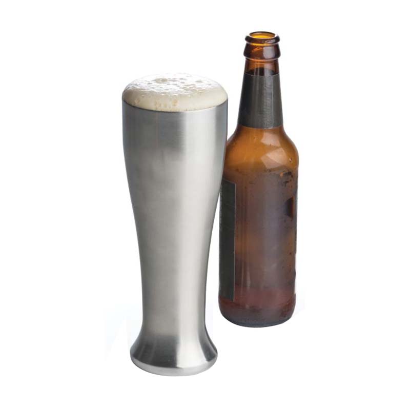 Endurance BIER Double-Wall Beer Mug, 15 oz, Stainless Steel - 2