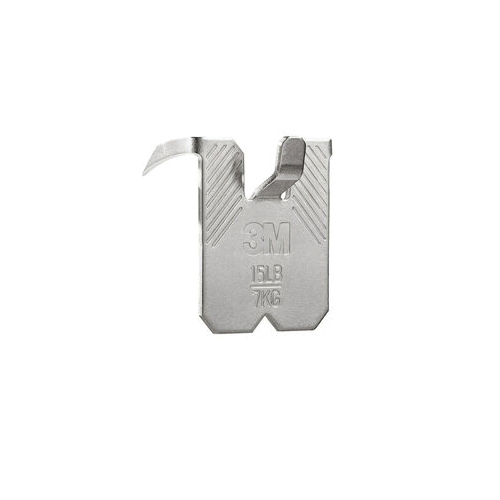 3M CLAW 3PH15M-5ES Drywall Picture Hanger, 15 lb, Steel, Push-In, 5/PK - 3