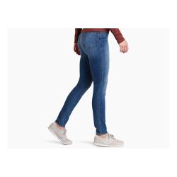 Kuhl Kontour Series 6382-VBL-2 Jeans, 2, 26 in, 30 in L, Vintage Blue, Skinny, Regular, Stretchable - 3