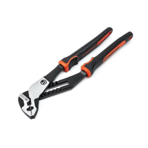 Crescent K9 Z2 Series RTZ210CG Tongue and Groove Plier, 10.8 in OAL, 2.1 in Jaw, Black/Rawhide Handle, Ergonomic Handle - 2