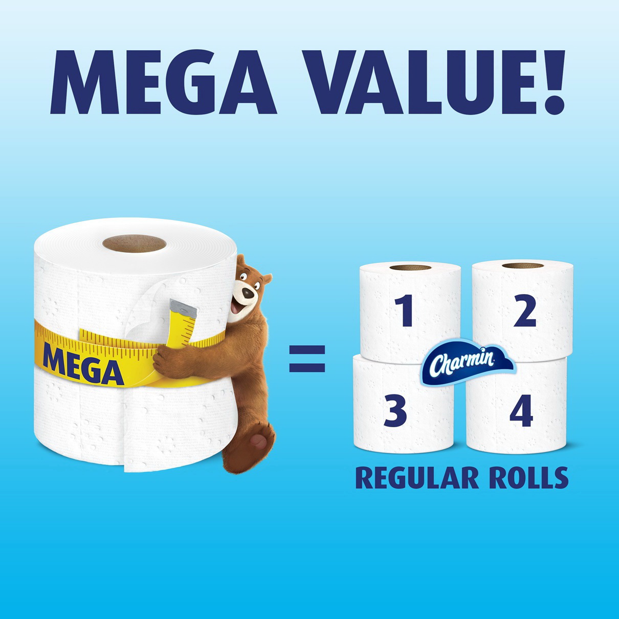 Charmin Essentials Soft 60251 Toilet Paper, Paper - 2