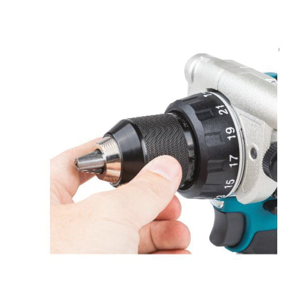 Makita XPH14Z Hammer Driver Drill, Tool Only, 18 V, 5 Ah, 1/2 in Chuck, Self-Ratcheting Chuck, 0 to 31,500 bpm - 3