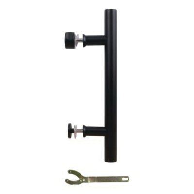 National Hardware N700-100 Madison Pull, 12 in H, Steel, Matte Black - 2