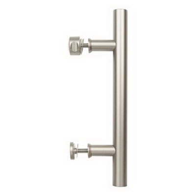 National Hardware N700-101 Madison Pull, 12 in H, Steel, Satin Nickel - 3