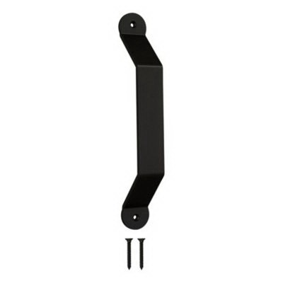 National Hardware N700-108 Charleston Pull, 10 in H, Steel, Matte Black - 2