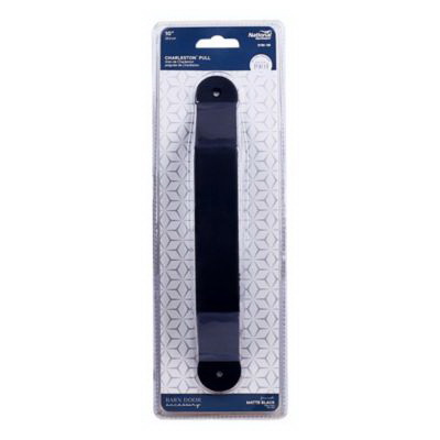 National Hardware N700-108 Charleston Pull, 10 in H, Steel, Matte Black - 4