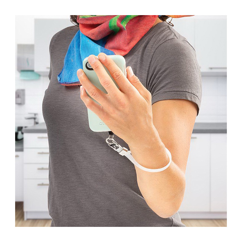 Nite Ize Hitch HPSS-03-R7 Phone Anchor and Stretch Wrist Strap, Blue - 2