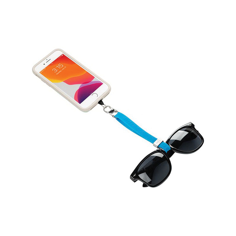 Nite Ize Hitch HPSS-03-R7 Phone Anchor and Stretch Wrist Strap, Blue - 3