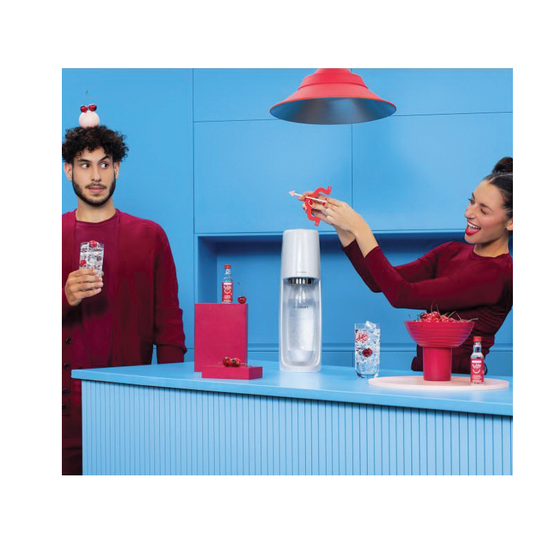 Sodastream 1025225010 Soft Drink, Cherry Flavor, 40 mL Bottle - 2