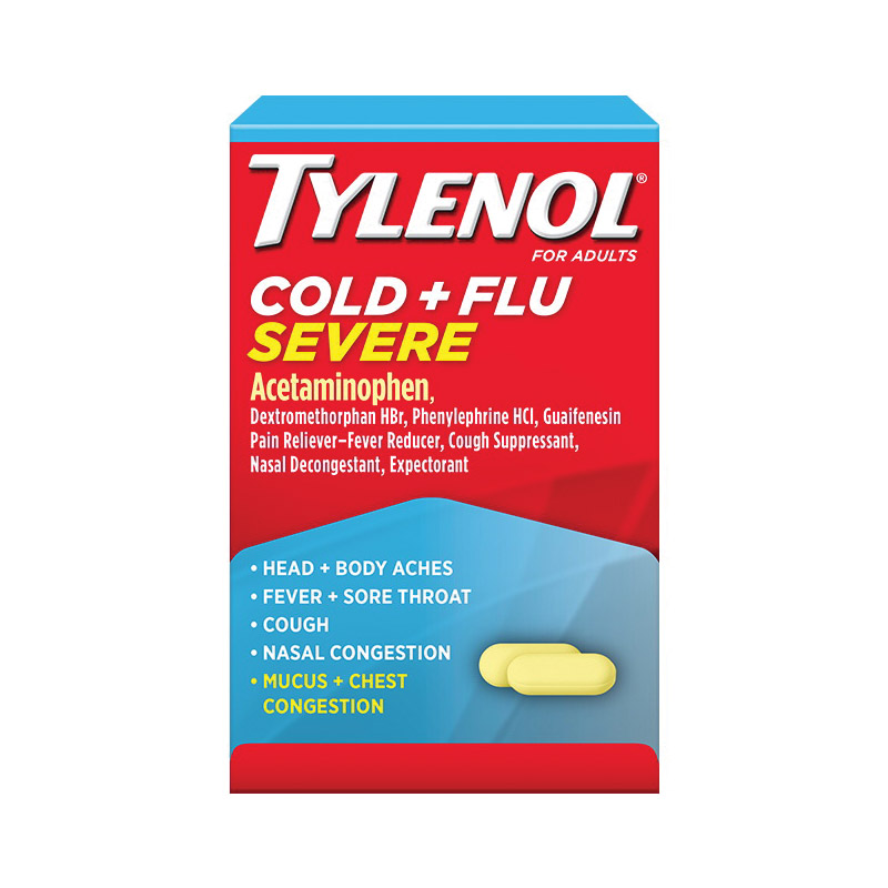Tylenol 013547 Severe Medicine, Caplet