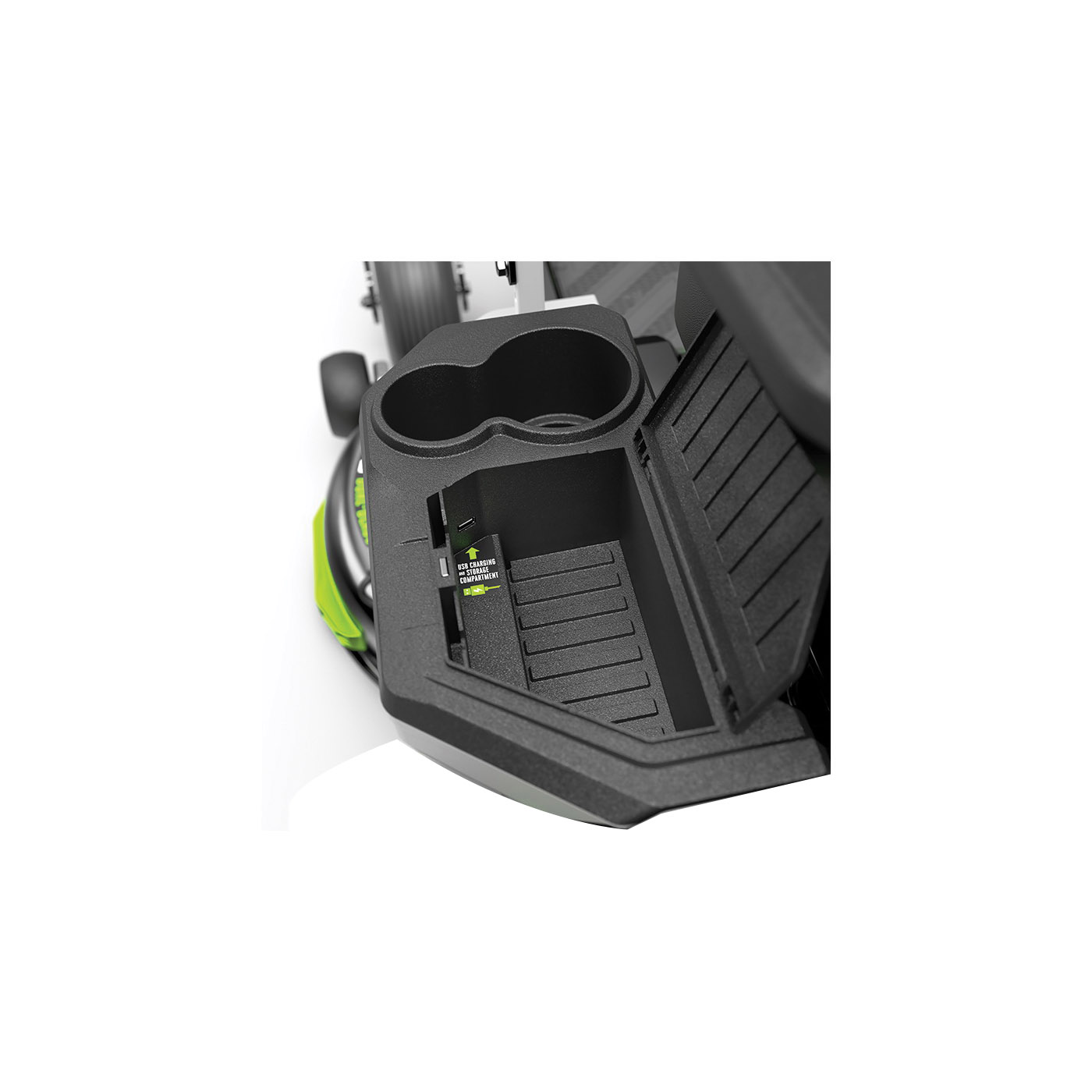 EGO ZT4204L Riding Lawn Mower, 22 hp, 42 in W Cutting, 2-Blade, 0 deg Turning Radius, Dual Lap Bar Steering - 4