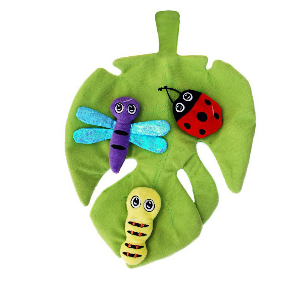 Kong Pull-A-Partz 803 Bugz Toy, One-Size, Multi-Color - 4