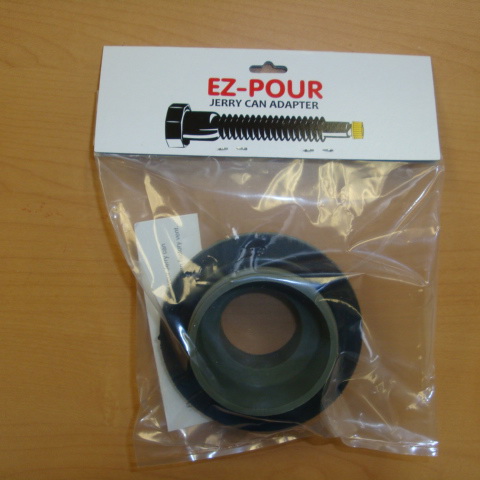 EZ-POUR A2 Jerry Can Adapter, Plastic, Gray - 3
