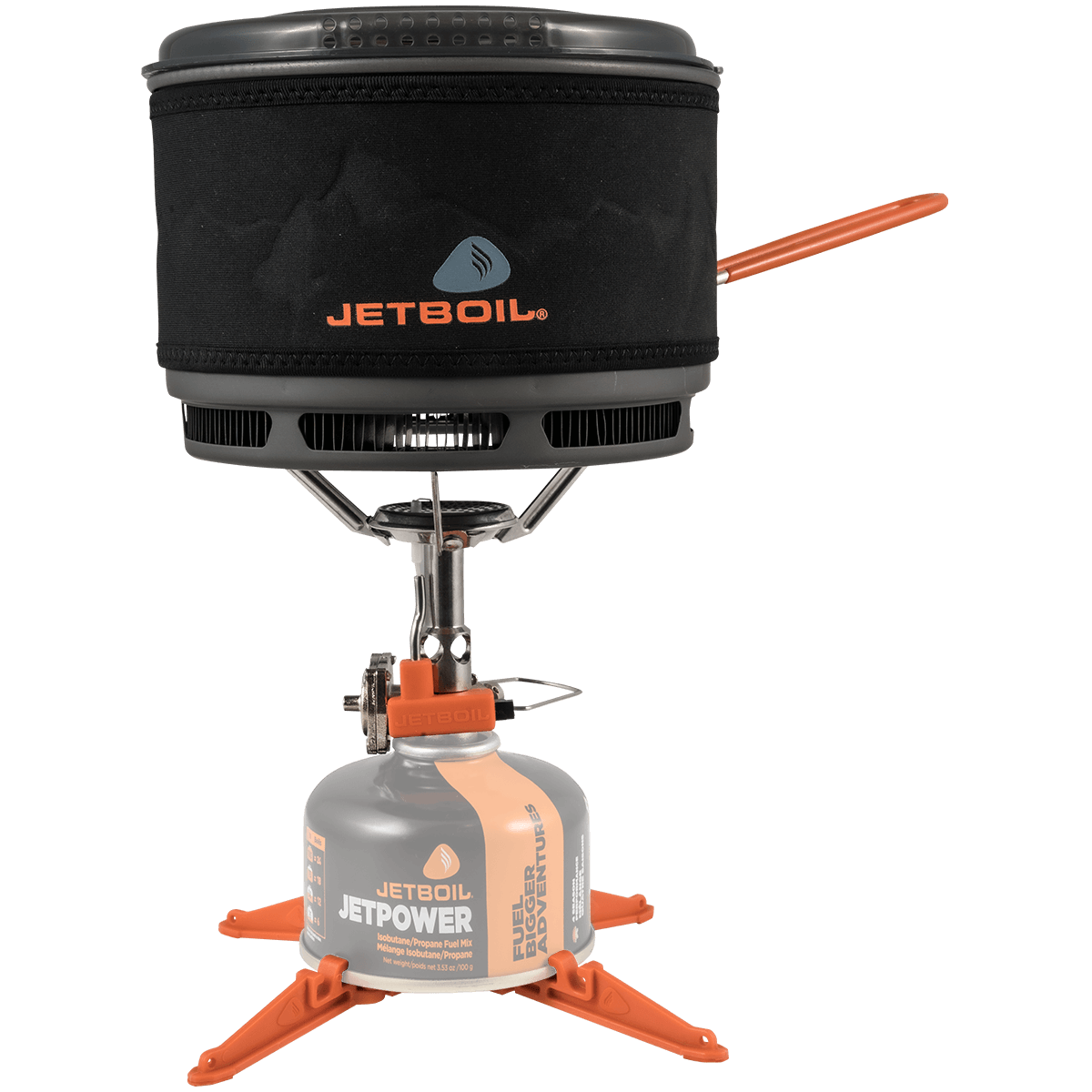 Jetboil CRCPT15 Cook Pot, 1.5 L, Ceramic, Folding Handle - 2