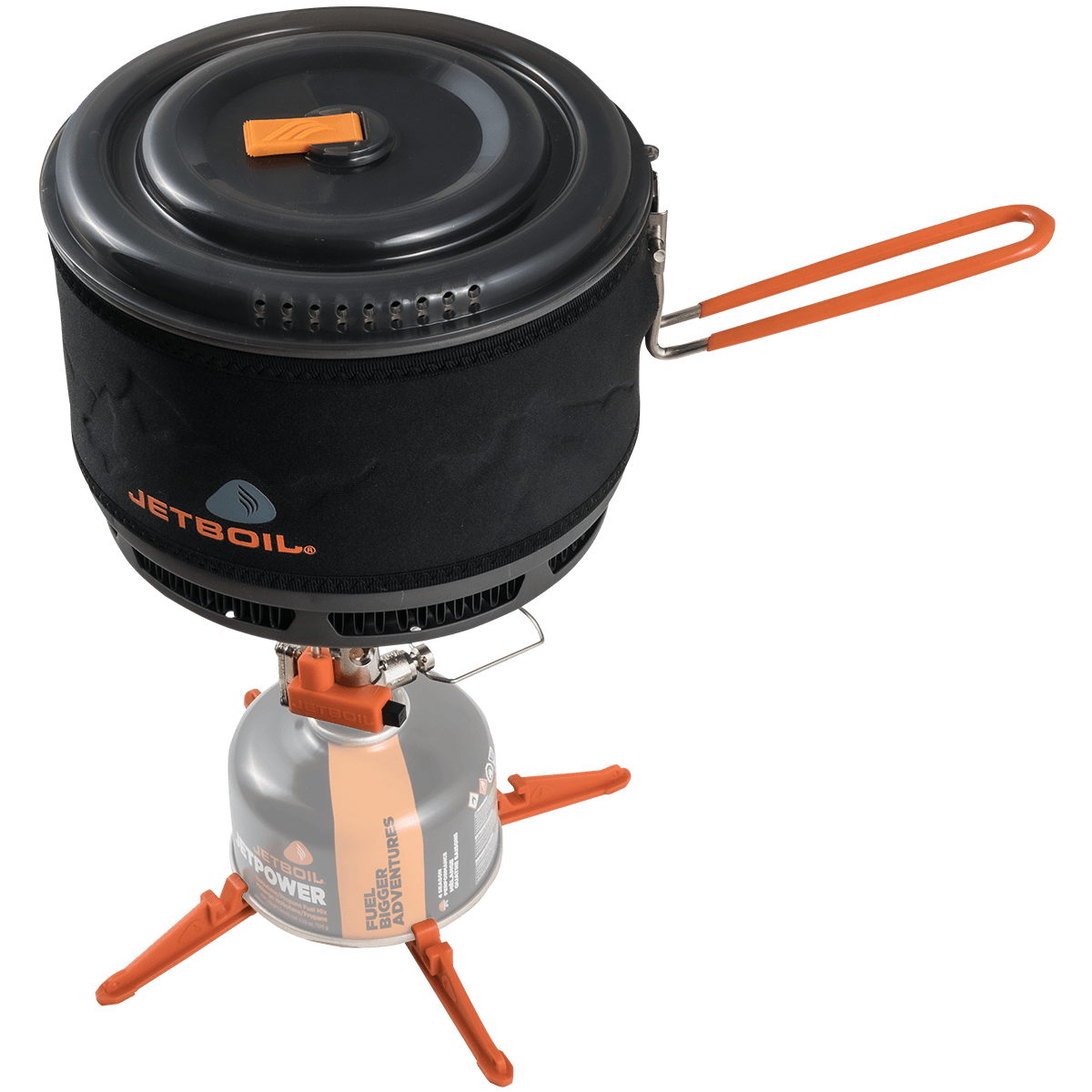 Jetboil CRCPT15 Cook Pot, 1.5 L, Ceramic, Folding Handle - 3