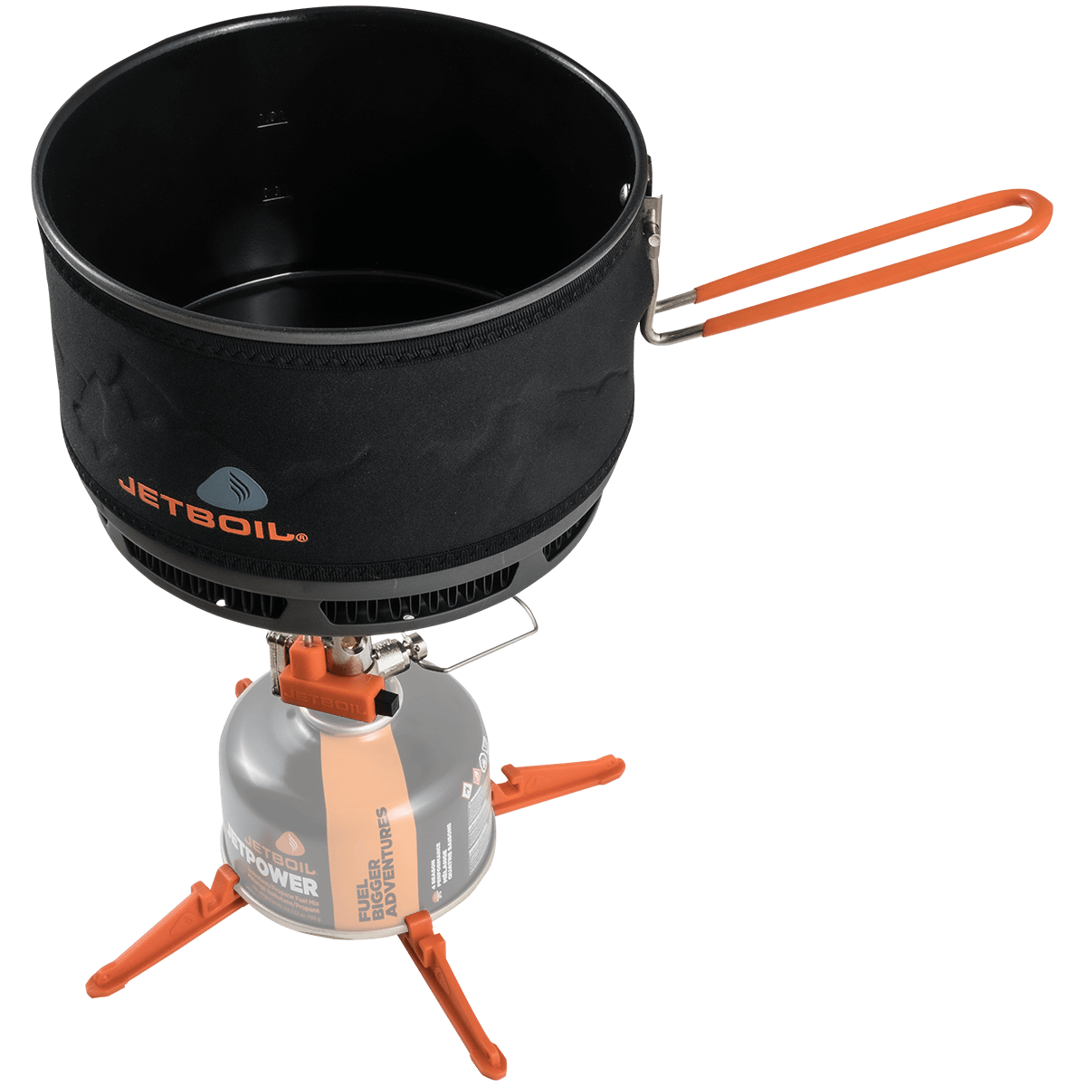Jetboil CRCPT15 Cook Pot, 1.5 L, Ceramic, Folding Handle - 4